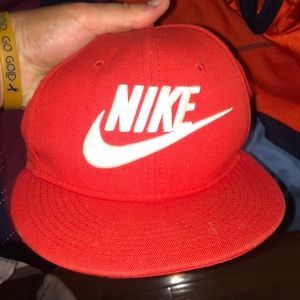 nike red hat
